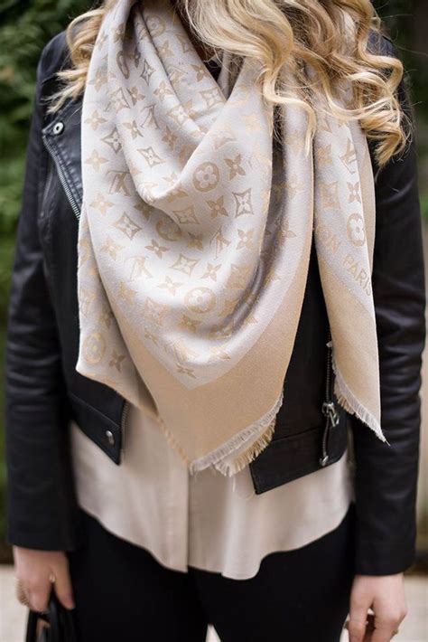 louis vuitton scarf monogram outfit|louis vuitton scarf monogram shawl.